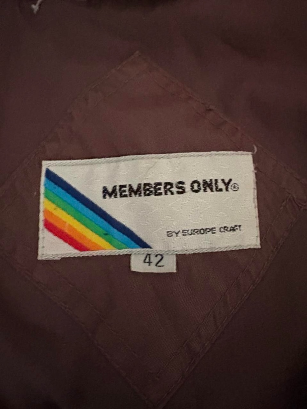 Vintage 80s Members Only Grand Prix Jacket bomber - Picture 3 of 6